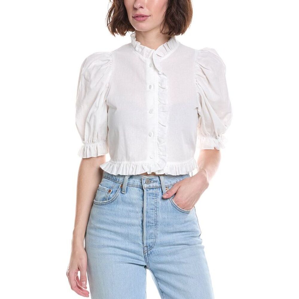 To My Lovers Womens Top, White
